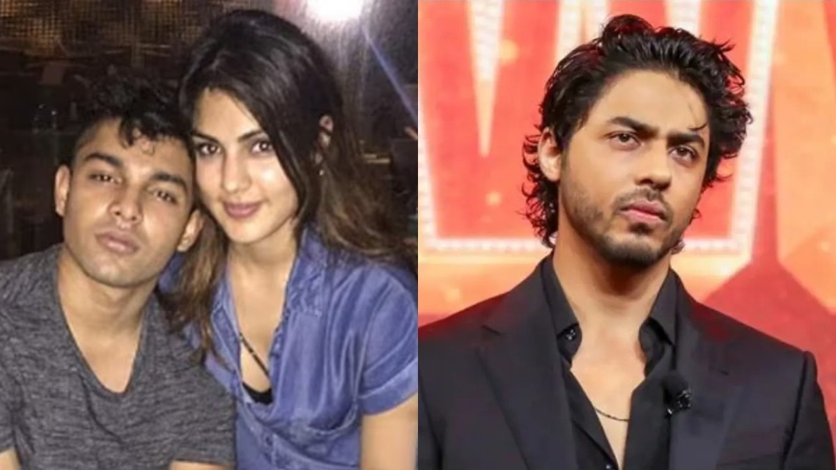 Rhea Chakraborty (M) explains why Aryan Khan (R)'s case felt like this