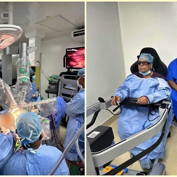 Indian surgeon sets world record, performs surgery from 20,000 km away