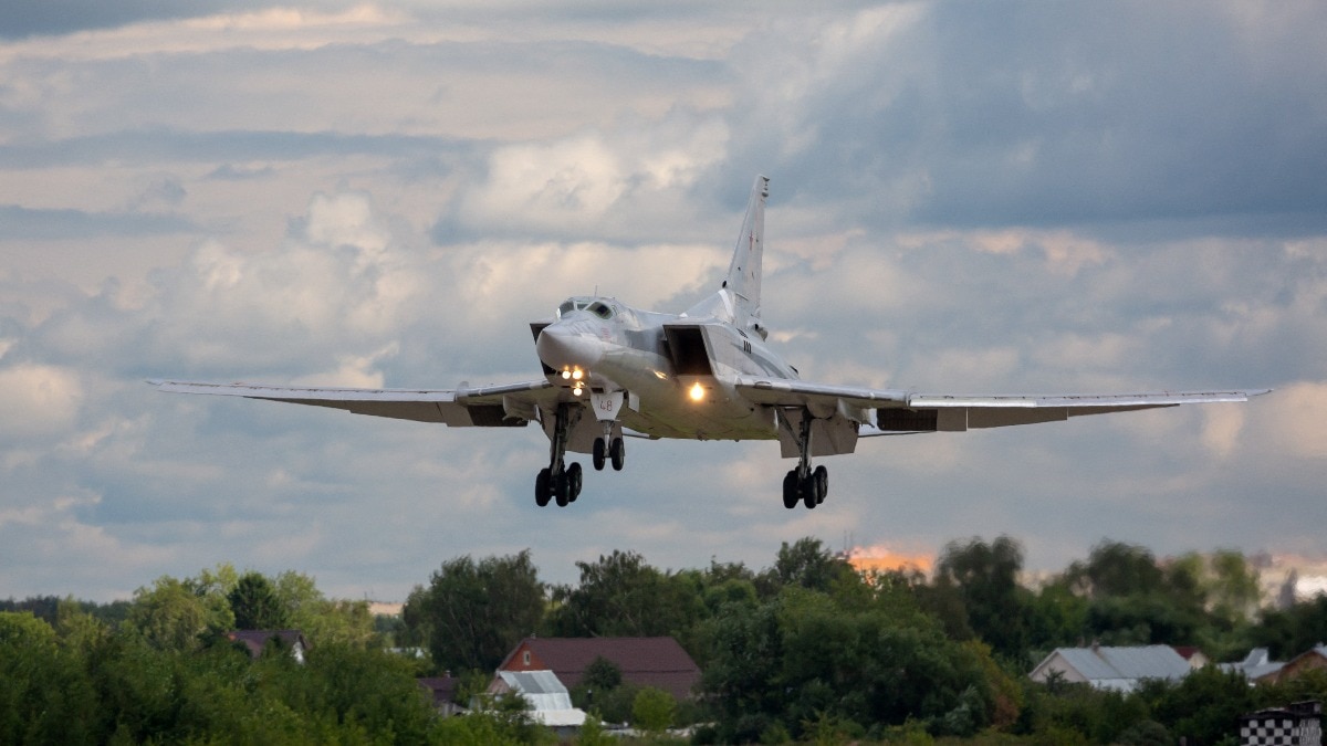 Russian Tu-22M3 bomber crashes in Irkutsk, crew safe
