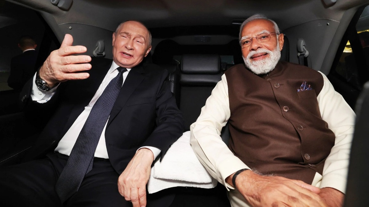 Russian President Vladimir Putin and PM Modi
