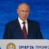 Russian President Vladimir Putin at SPIEF 2026
