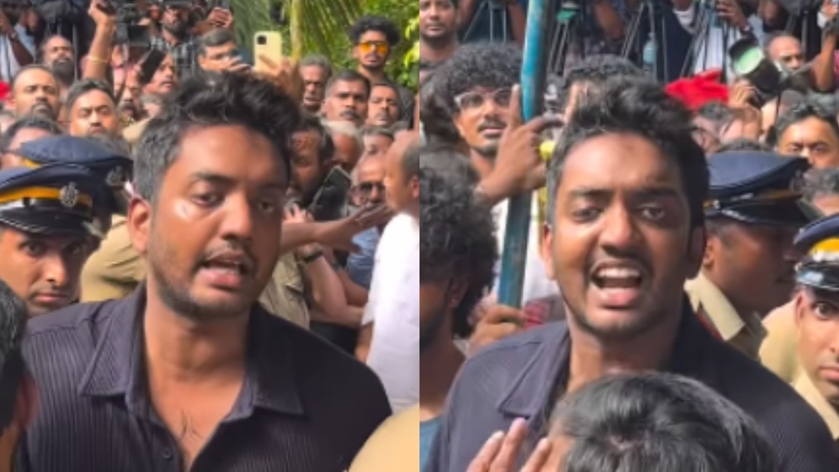 Actor Salim Kumar's son Chandu asks paparazzi to back off at