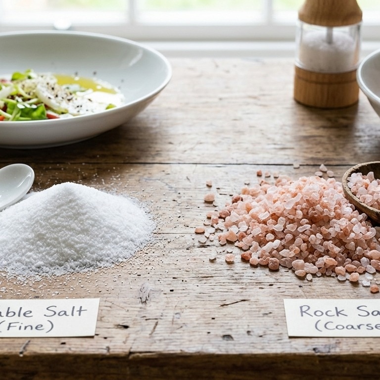 Salt vs rock salt: Difference and which to use in cooking