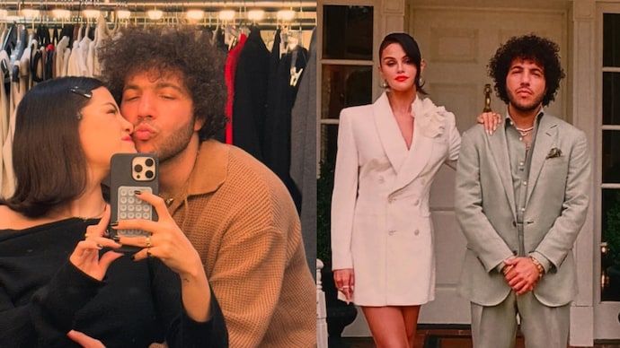 Selena Gomez shared 16 unseen photos of Benny Blanco from London. (Photo: Instagram)