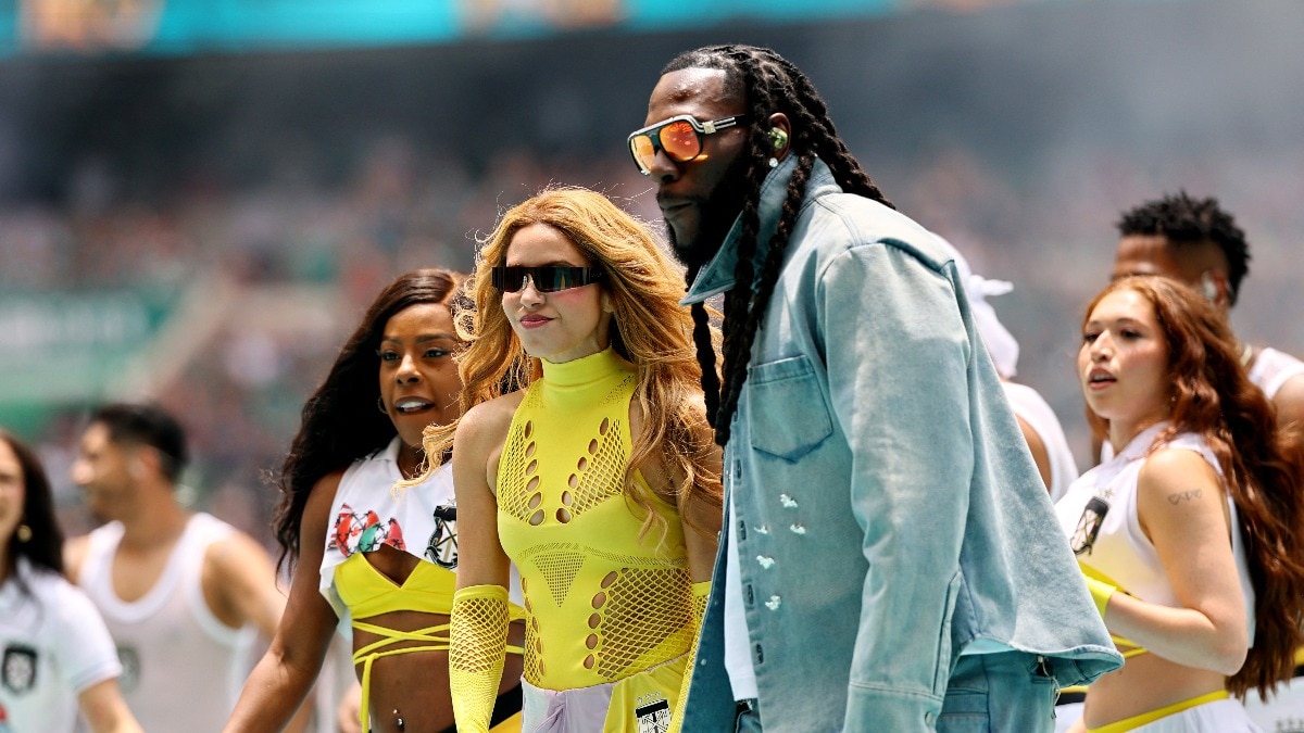 Shakira, Burna Boy get World Cup 2026 underway the Dai Dai w