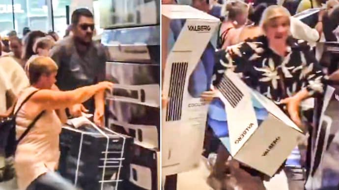 Shoppers rush for ACs in France as soon as store opens amid brutal heatwave