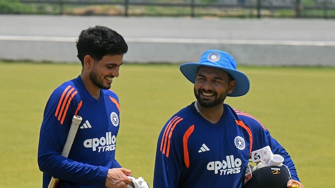 Shubman Gill's India take on Afghanistan in one-off Test in New Chandigarh (PTI Photo) Shubman Gill and Rishabh Pant