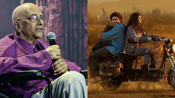 94-year-old Singeetham Srinivasa Rao wraps Sing Geetham in 77 days. Singeetham Srinivasa Rao and a still from Sing Geetham.