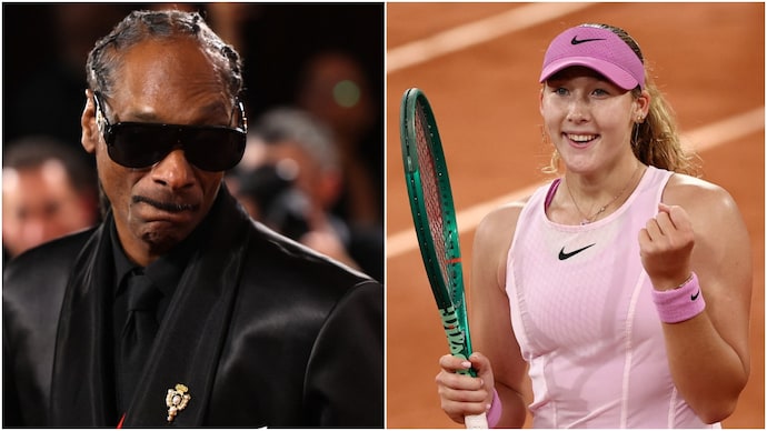 Snoop Dogg and Mirra Andreeva