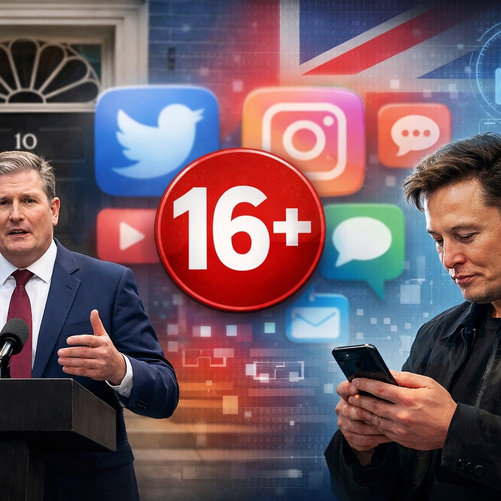 Britain's under-16 social media ban draws Musk backlash