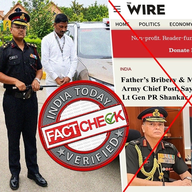 Some claimed that he is the uncle of fake brigadier Aryan Verma. Others shared a “news report” about bribery allegations against him. We debunked all of them.
