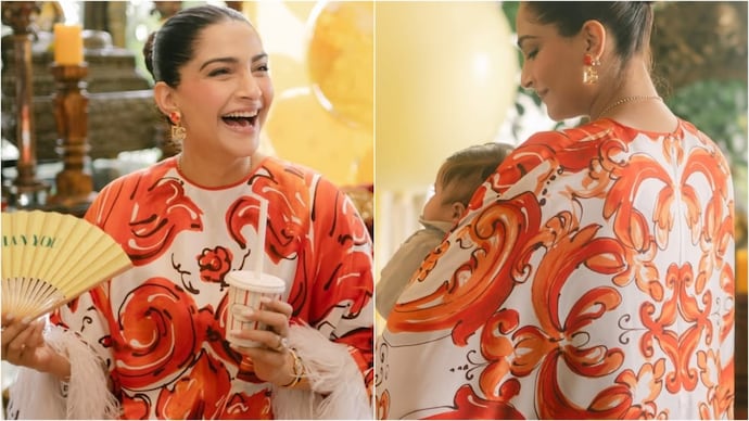 Sonam Kapoor shared glimpses from her birthday celebration on social media. (Credit: Instagram/@sonamkapoor) Sonam Kapoor