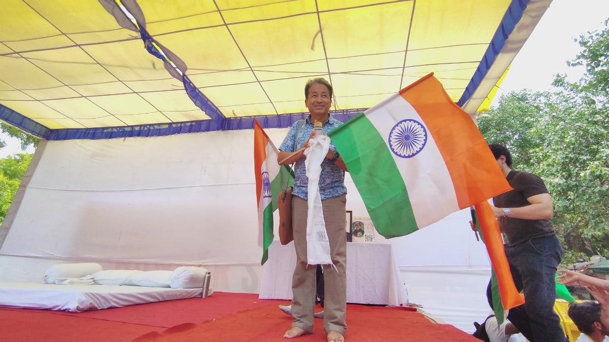 Sonam Wangchuk joins Cockroach Party's protest, begins fast over exam paper leaks