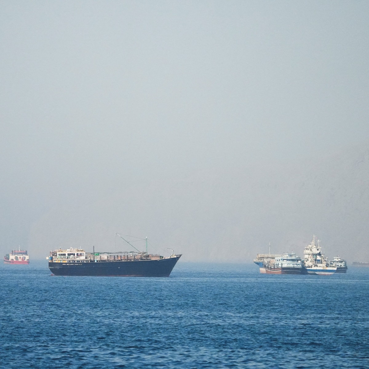 US shoots down 2 Iranian drones threatening Strait of Hormuz shipping