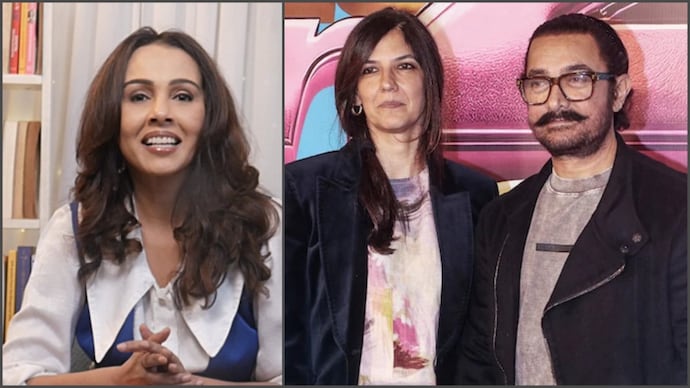 Suchitra Krishnamurthy wishes Aamir Khan all the best ahead of his rumored marriage to Gauri Spratt. Suchitra Krishnamurthy, Aamir Khan, Gauri Spratt