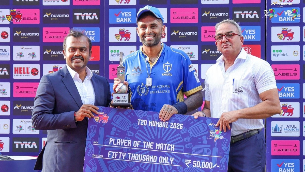 Suryakumar Yadav answers T20I snub with Mumbai T20