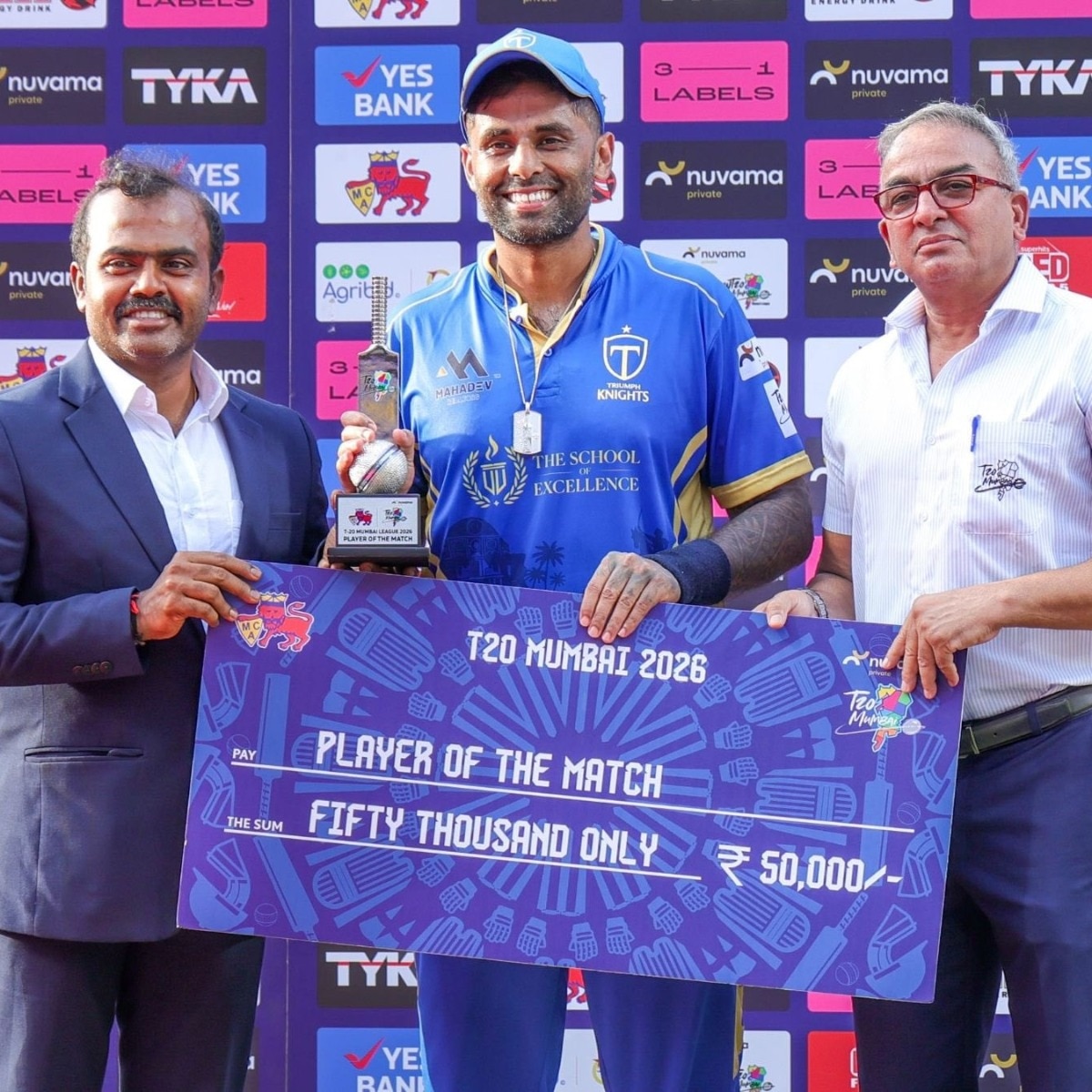 Suryakumar Yadav answers T20I snub with Mumbai T20 League blitz