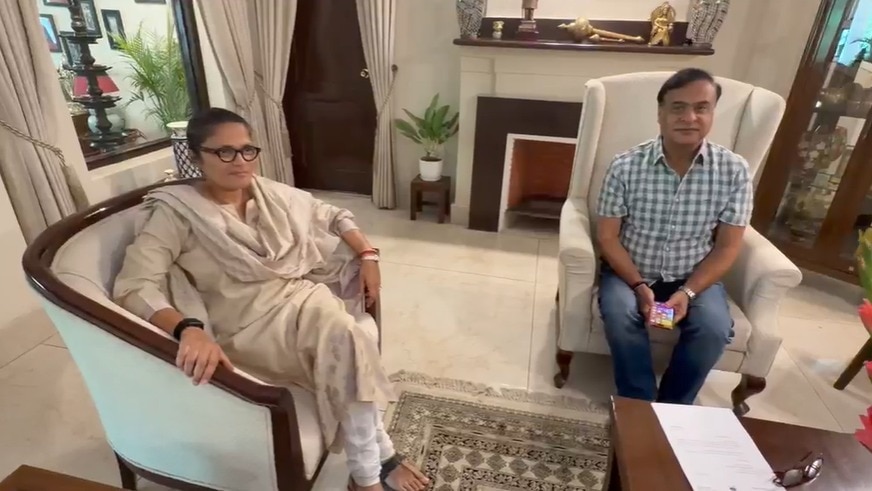 Sushmita Dev meets Assam CM Himanta Biswa Sarma in Delhi, likely to join BJP
