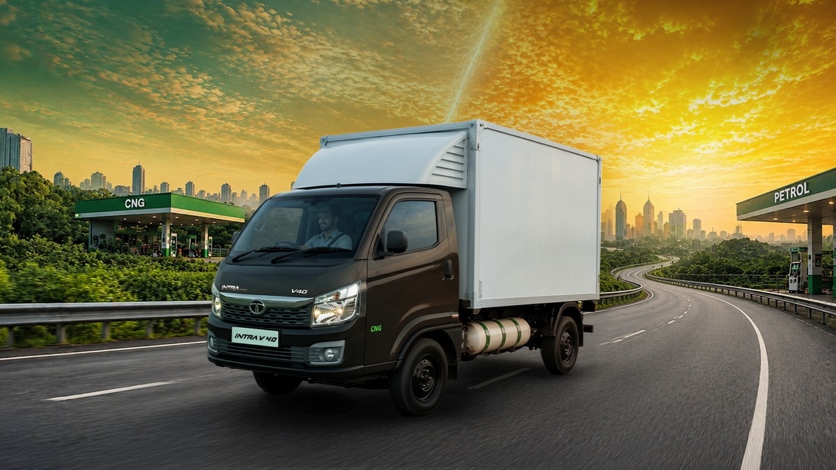 Tata Intra V40 bi-fuel pickup launched, expands commercial vehicle portfolio