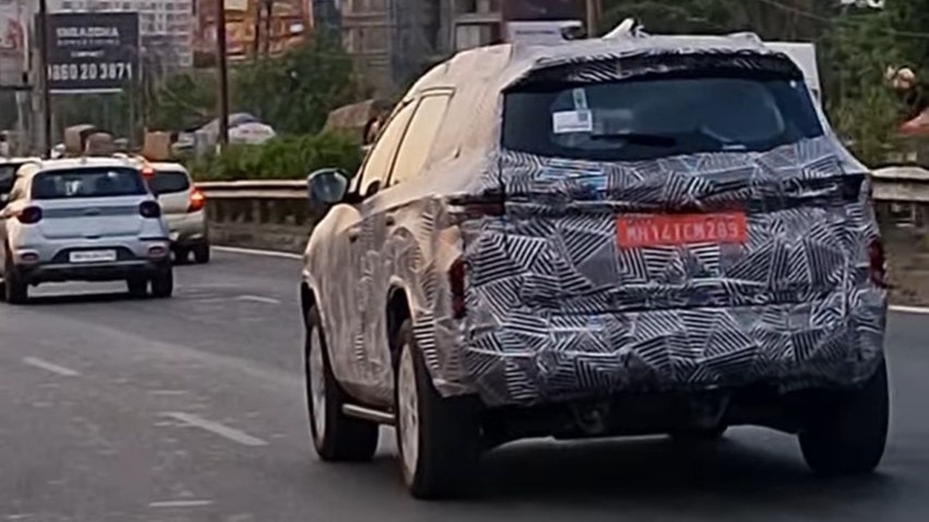 Tata Safari EV spotted testing for the first time ahead of festive season launch