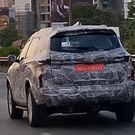 Tata Safari EV spotted testing for the first time ahead of festive season launch