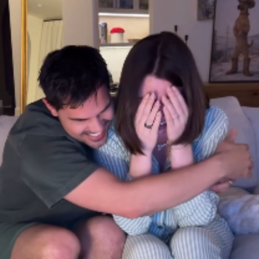 Screams, tears and hugs: Taylor Lautner’s baby reveal moment is pure joy. Watch
