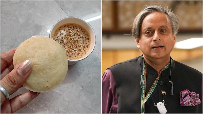 Shashi Tharoor's reply to X user's 'idli chai' combo post is nothing short of a mic drop moment. (Photo: X) tharoor