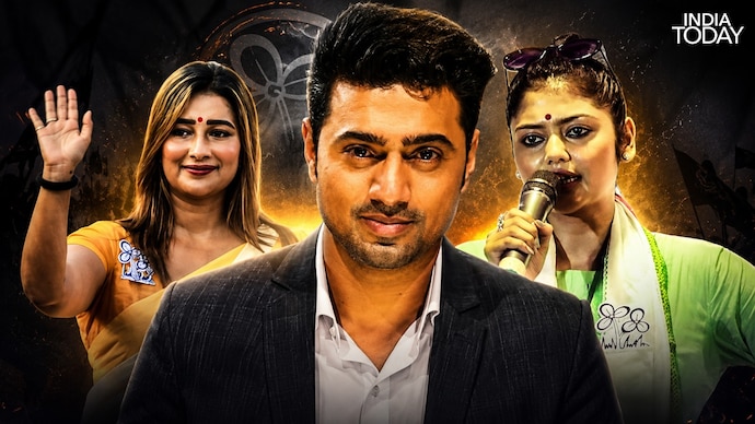 Many of the TMC's celebrity members, including Sayantika Banerjee, Deepak Adhikari (Dev), and Saayoni Ghosh, have remained conspicuously silent as their party battles an internal rebellion. (Image: File) The curious case of Mamata's missing Tollywood brigade.