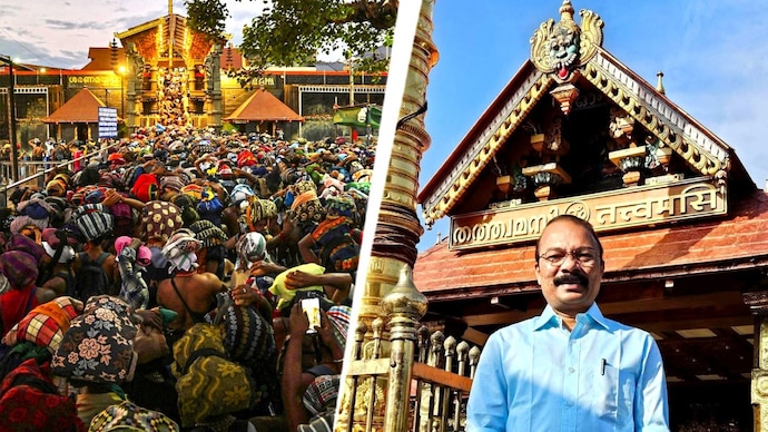 The former Devaswom Board president, PS Prashanth, denied any wrongdoing and described the development as 'unexpected'. (Photo: PTI & Facebook)