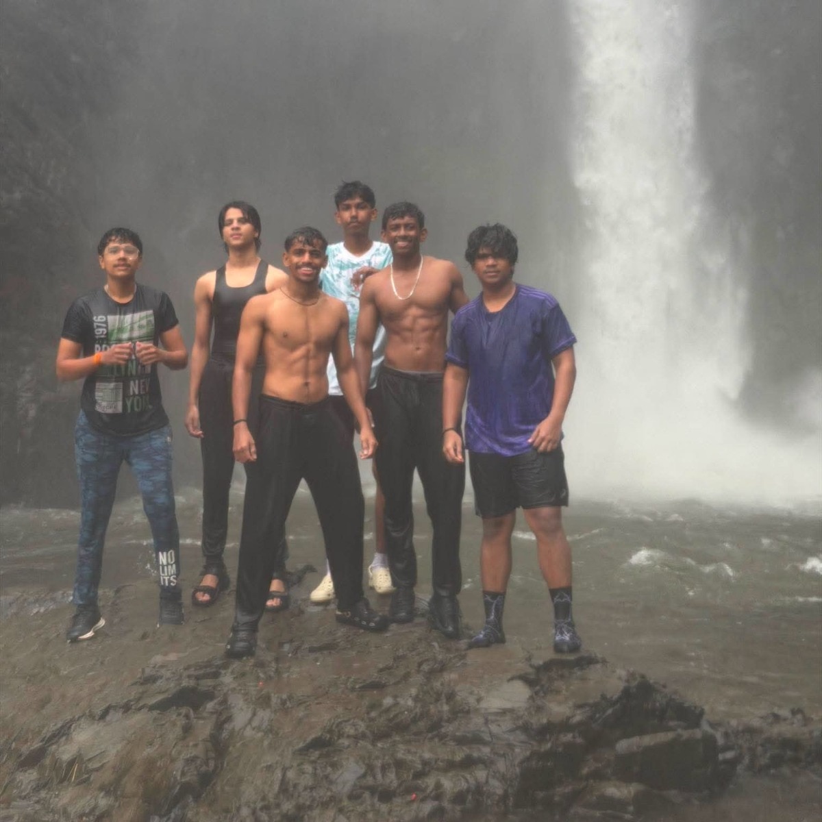 Video: 6 men trapped at waterfall rescued after 18-hour overnight operation