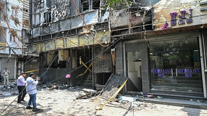 The incident that shook Delhi residents. (Photo: AFP) The incident that shook Delhi residents.