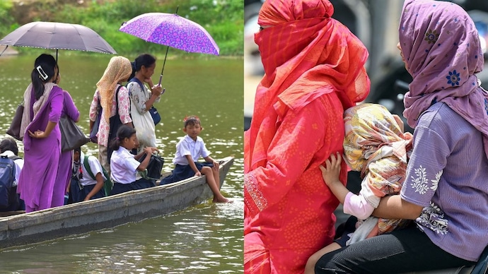 The monsoon has drenched eastern India but stalled before Central India, leaving Vidarbha stuck in a heatwave. (Photo: PTI)