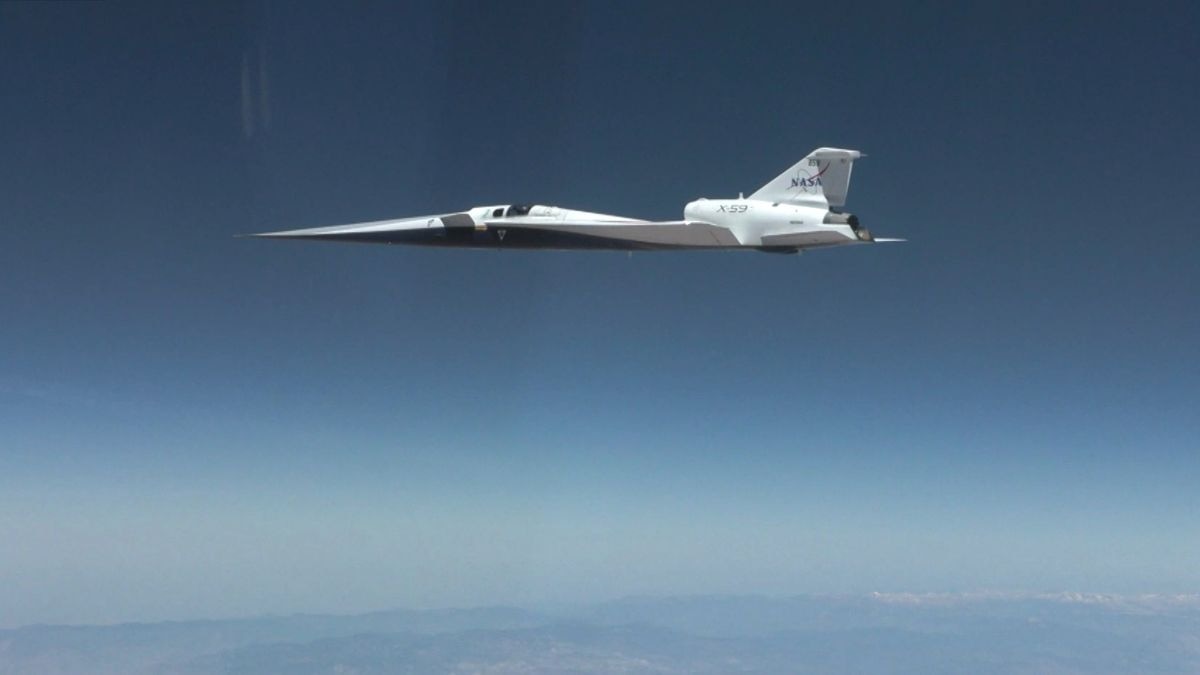Nasa X59 makes history with first supersonic flight: Science explained