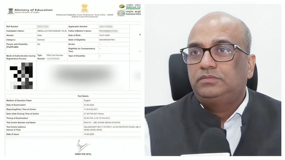 Student's exam was the immediate priority: NTA chief on Abu Dhabi centre allotment