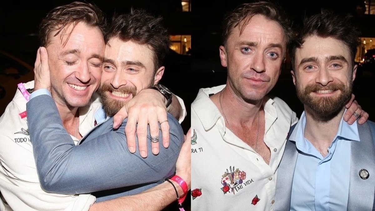 Daniel Radcliffe, Tom Felton spark Harry Potter nostalgia at