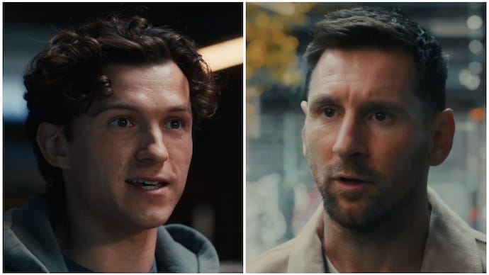 Tom Holland,Lionel Messi in Spiderman Brand New Day teaser.