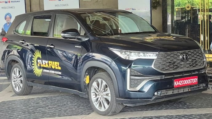 Toyota Innova HyCross flex fuel hybrid