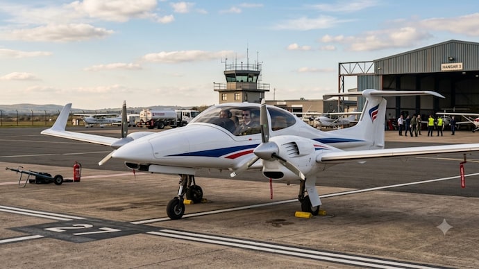 (AI-generated representative image) Trainer aircraft