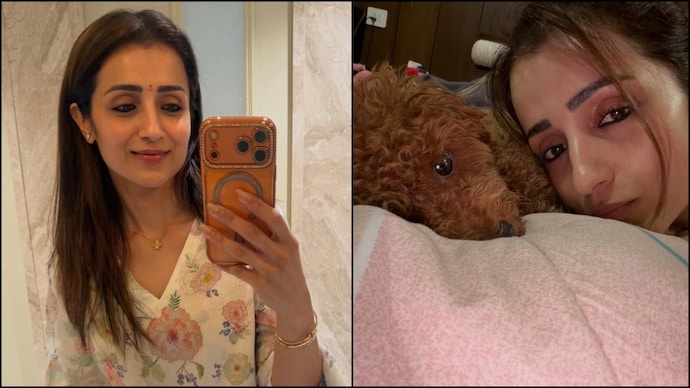 Trisha Krishnan looks back at May. (Photo credit: Instagram/Trisha Krishnan) Trisha Krishnan