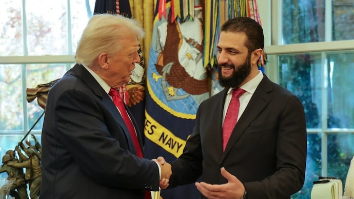 Trump met with Sharaa in the first-ever visit by a Syrian president to Washington.