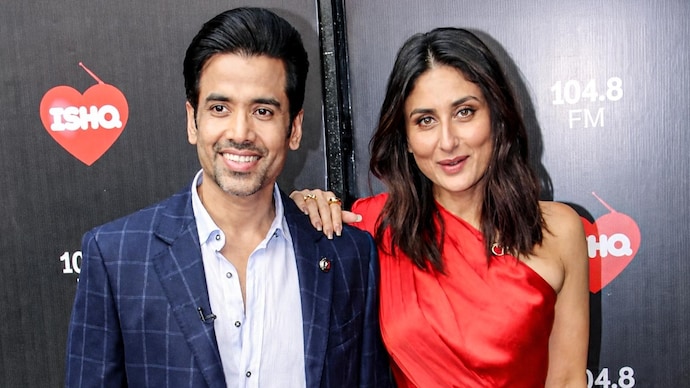 Tusshar Kapoor (left) remembers working with Kareena Kapoor (right) in Mujhe Kuchh Kahna Hai Tusshar Kapoor (left) remembers working with Kareena Kapoor (right) in Mujhe Kuchh Kahna Hai