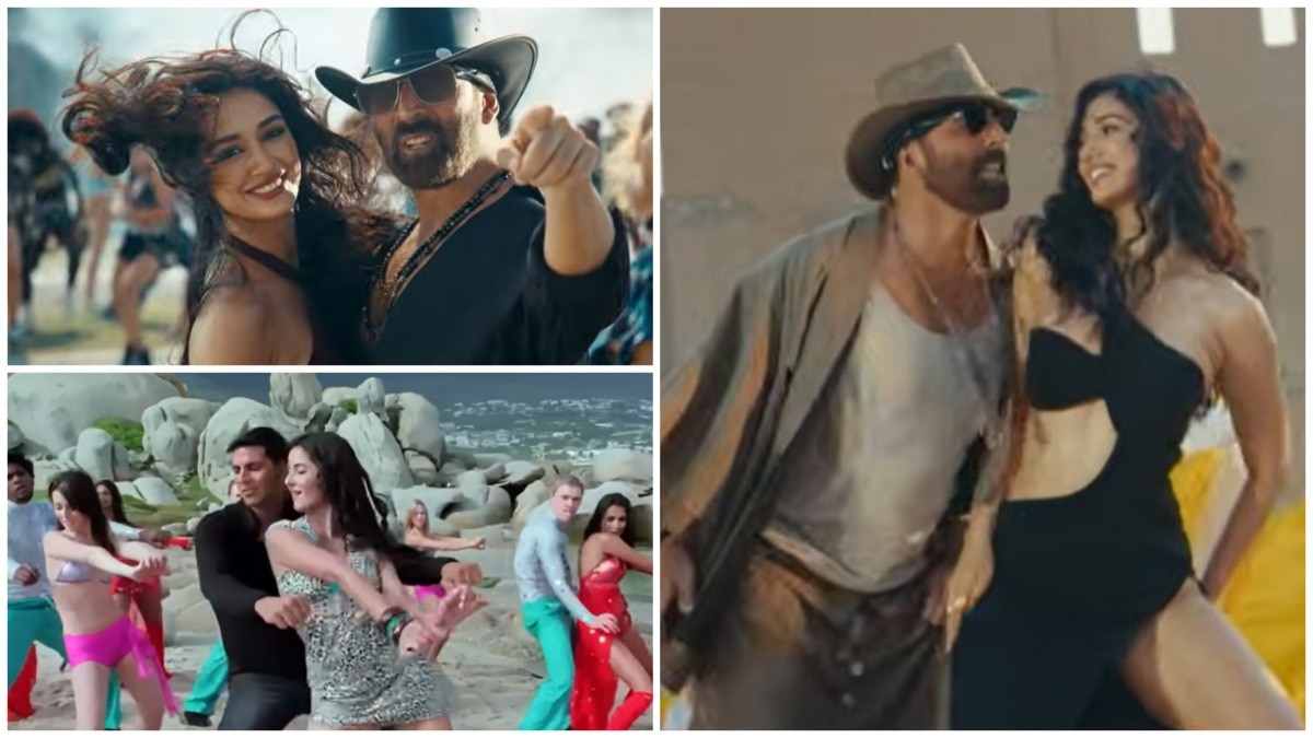 Uncha Lamba Kad gets welcome: Akshay, Disha revive Katrina's iconic track