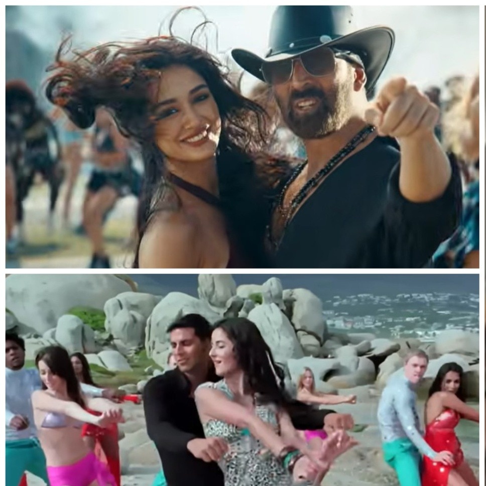 Ucha Lamba Kad gets a Welcome back: Akshay, Disha revive Katrina’s iconic track