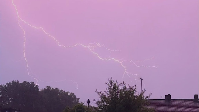 UK lightning strike