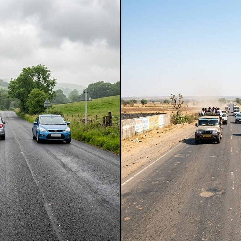 Why UK roads melt in humid weather while Indian roads survive 45°C and beyond