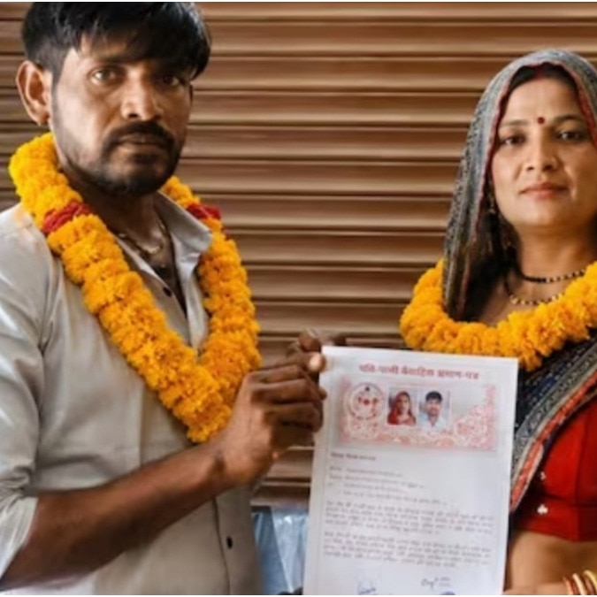 UP man marries mother-in-law, video of court ceremony goes viral