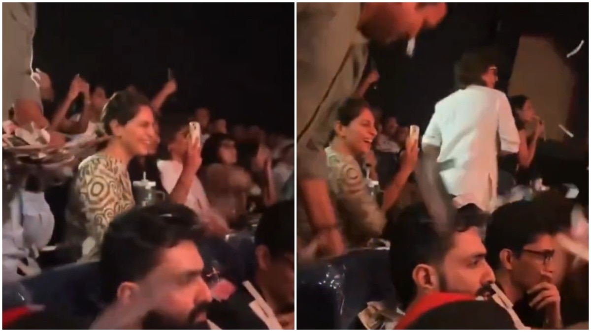 Upasana Konidela watching Ram Charan's Peddi