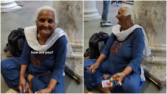 US man's heartwarming gesture for elderly pen seller in Delhi goes viral