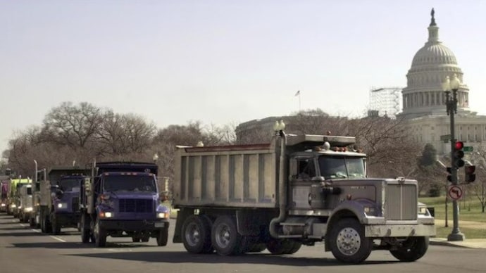 US truck drivers placed out of service