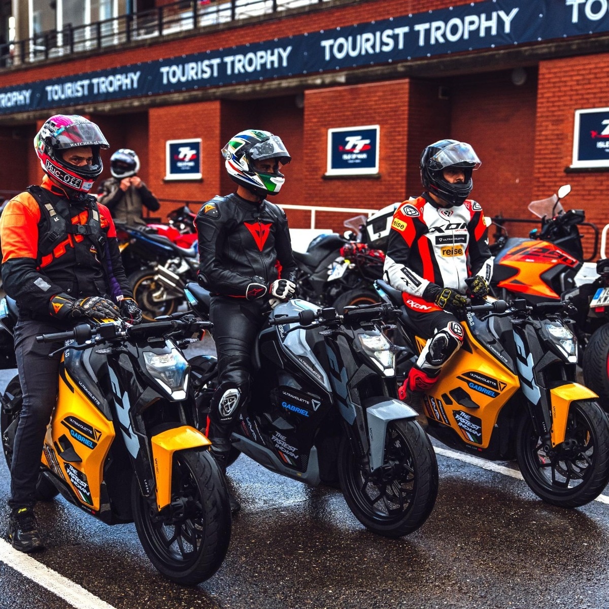 This bike is the first Indian motorcycle to complete Isle of Man TT Mountain Course
